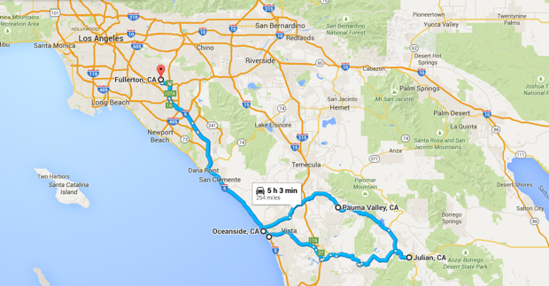Map-Julian RIde1
